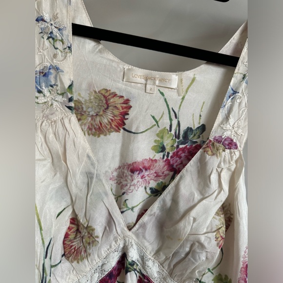 LOVE SHACK FANCY SLIP DRESS - Picture 4 of 9